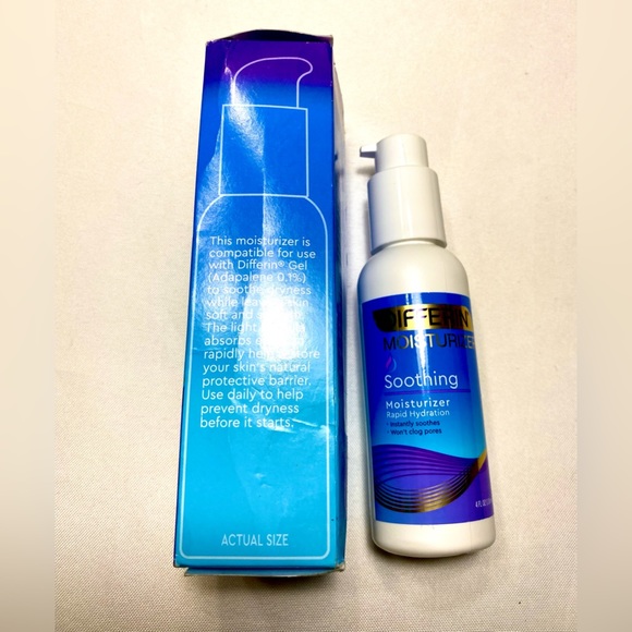 Differin Face Moisturizer Soothing Lotion for Face and Body,Gentle Skin Care - Picture 4 of 14